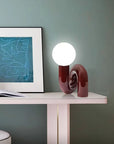 Swirl Sphere Desk Light