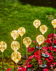 Lumière de jardin orbe brillant