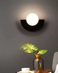 Half Moon Wall Light