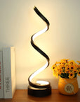 Spiral Glow Table Lamp