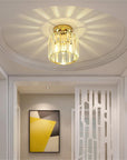 Plafond en cristal chic