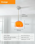 Vibrant Retro Pendant Light