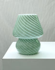 Swirl Glow Glass Lamp