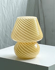 Swirl Glow Glass Lamp