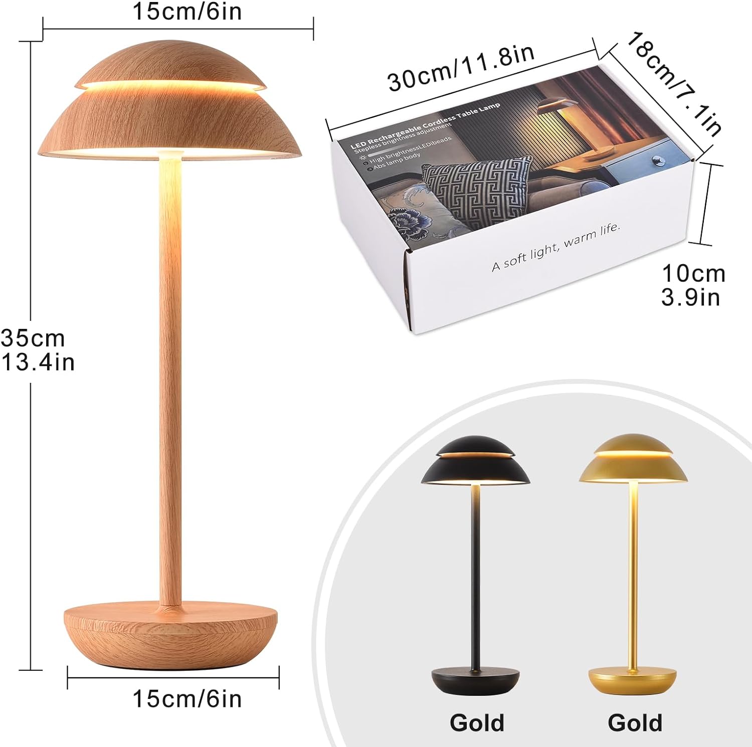 Tranquil Aura Table Lamp