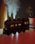 Steam Train Humidifier Lamp