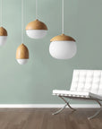 Scandinavian Wood Pendant Light