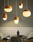 Scandinavian Wood Pendant Light