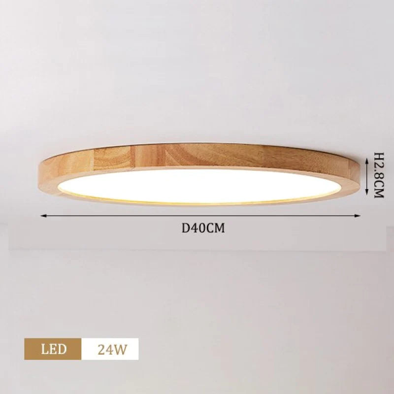 Aura Wood Plafond Light