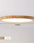 Aura Wood Plafond Light