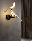 Perched Bird Wall Lamp