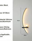 Ethereal Curve Wall Light