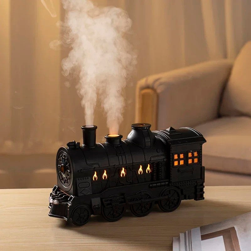 Steam Train Humidifier Lamp