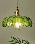 Artistic Floral Pendant Light