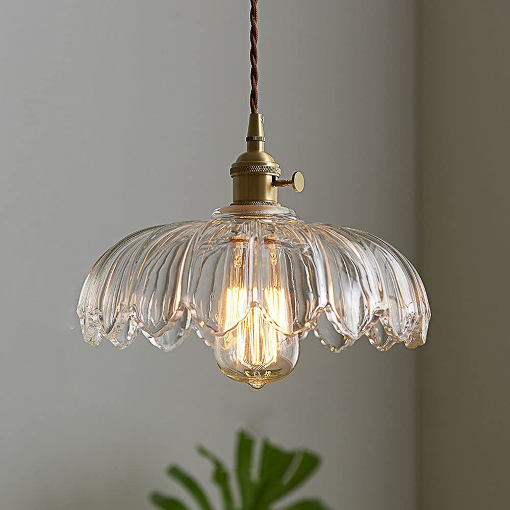 Artistic Floral Pendant Light