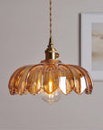 Artistic Floral Pendant Light