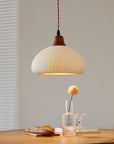 Textured Ceramic Pendant Light