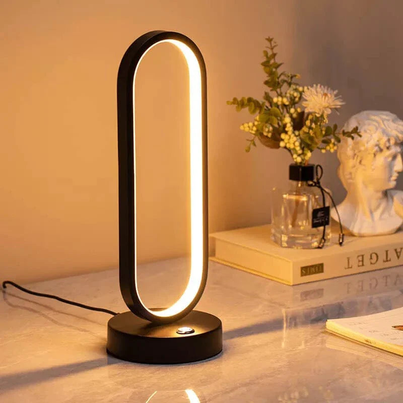 Modern Oval Table Lamp