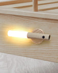 Sleek Wooden Wall Light