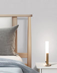 Sleek Wooden Wall Light