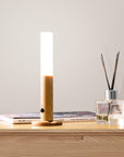 Sleek Wooden Wall Light