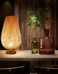 Woven Glow Table Lamp