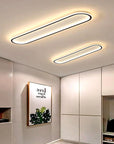 Plafond ovale élégant