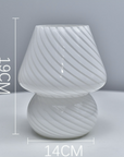 Swirl Glow Glass Lamp