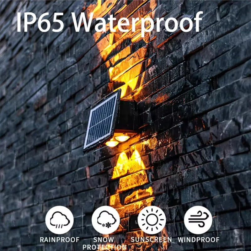 Waterproof Solar Wall Light