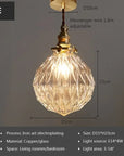 Artisan Textured Pendant Light