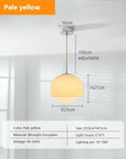 Vibrant Retro Pendant Light