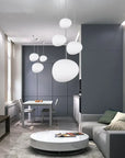 Modern Pebble Pendant Light